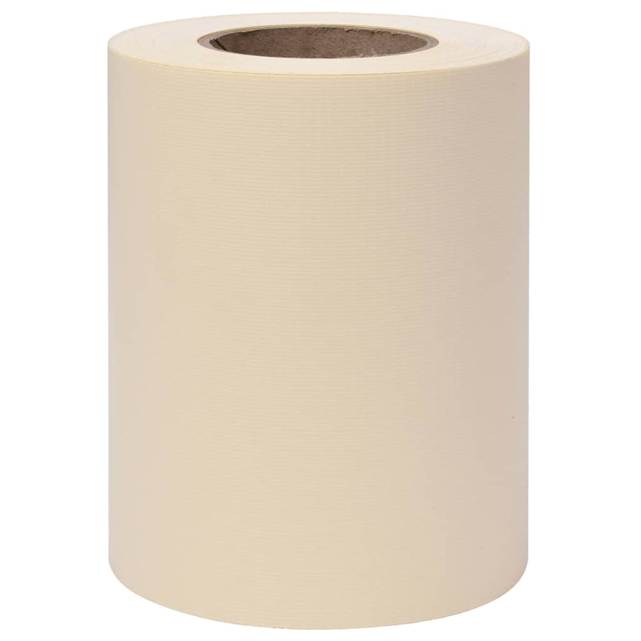 Tuinscherm 70x0,19 m PVC crèmekleurig 70 x 0.19 m Crème