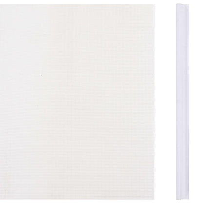 Tuinscherm 35x0,19 m PVC wit 35 x 0.19 m Wit