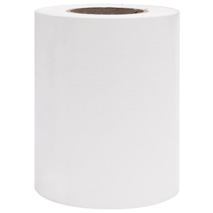 Tuinscherm 35x0,19 m PVC wit 35 x 0.19 m Wit