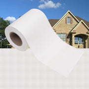 Tuinscherm 35x19 cm PVC wit