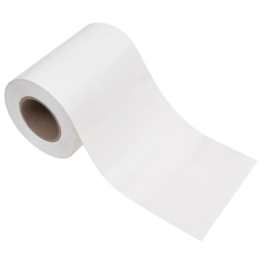 Tuinscherm 70x0,19 m PVC wit 70 x 0.19 m Wit