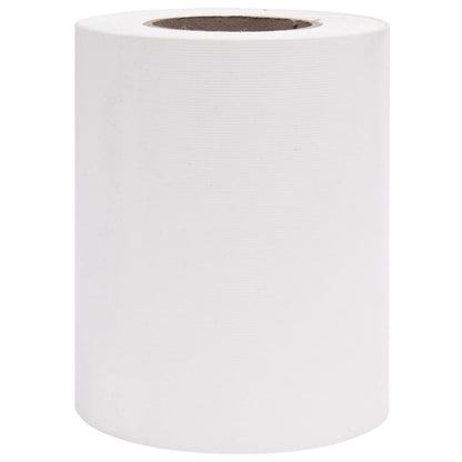 Tuinscherm 70x0,19 m PVC wit 70 x 0.19 m Wit