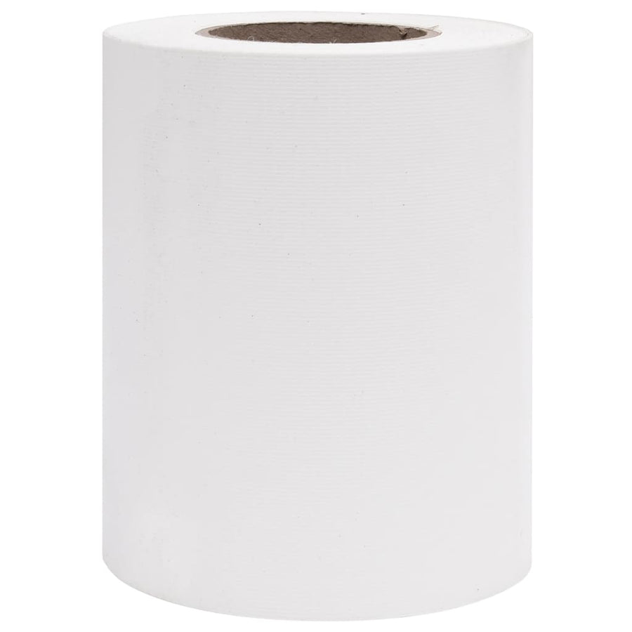 Tuinscherm 70x0,19 m PVC wit 70 x 0.19 m Wit
