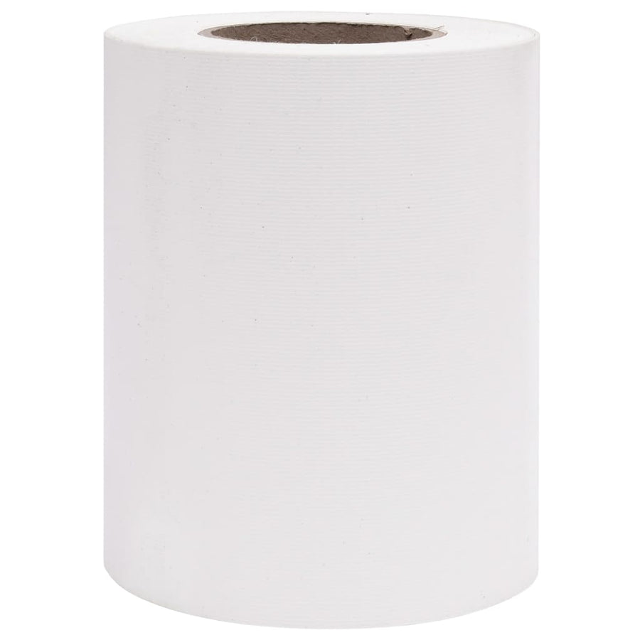 Tuinschermen 4 st 35x0,19 m PVC wit 140 x 0.19 m Wit