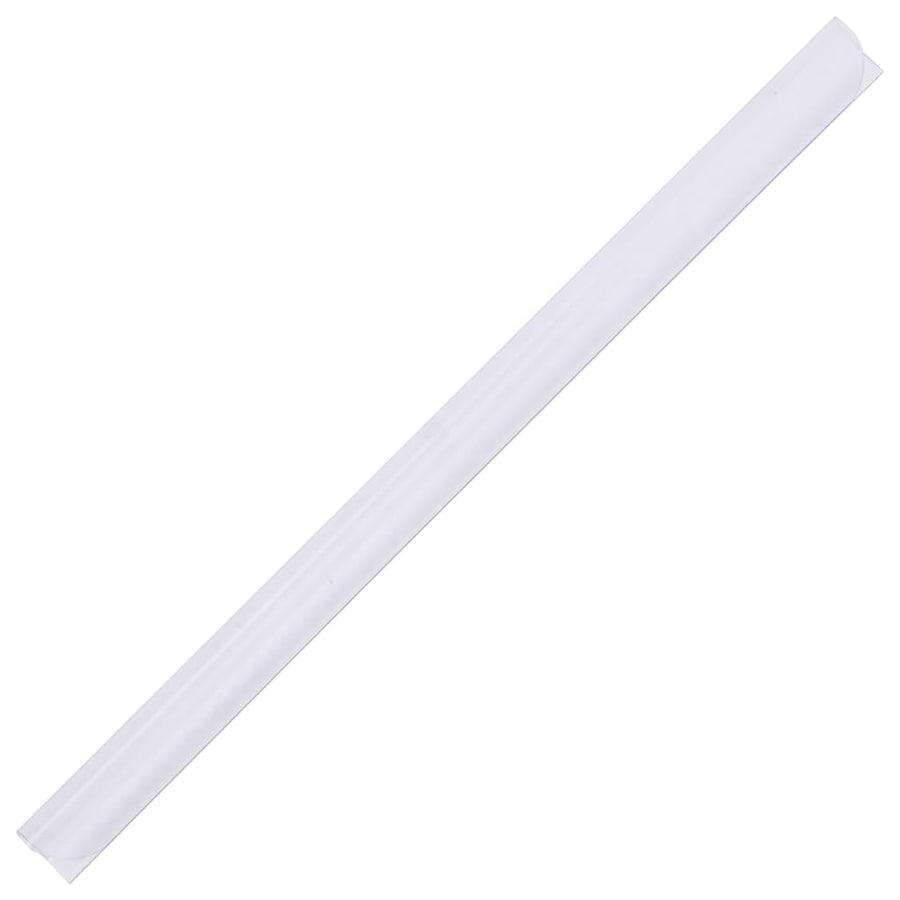 Tuinschermen 4 st 35x0,19 m PVC wit 140 x 0.19 m Wit