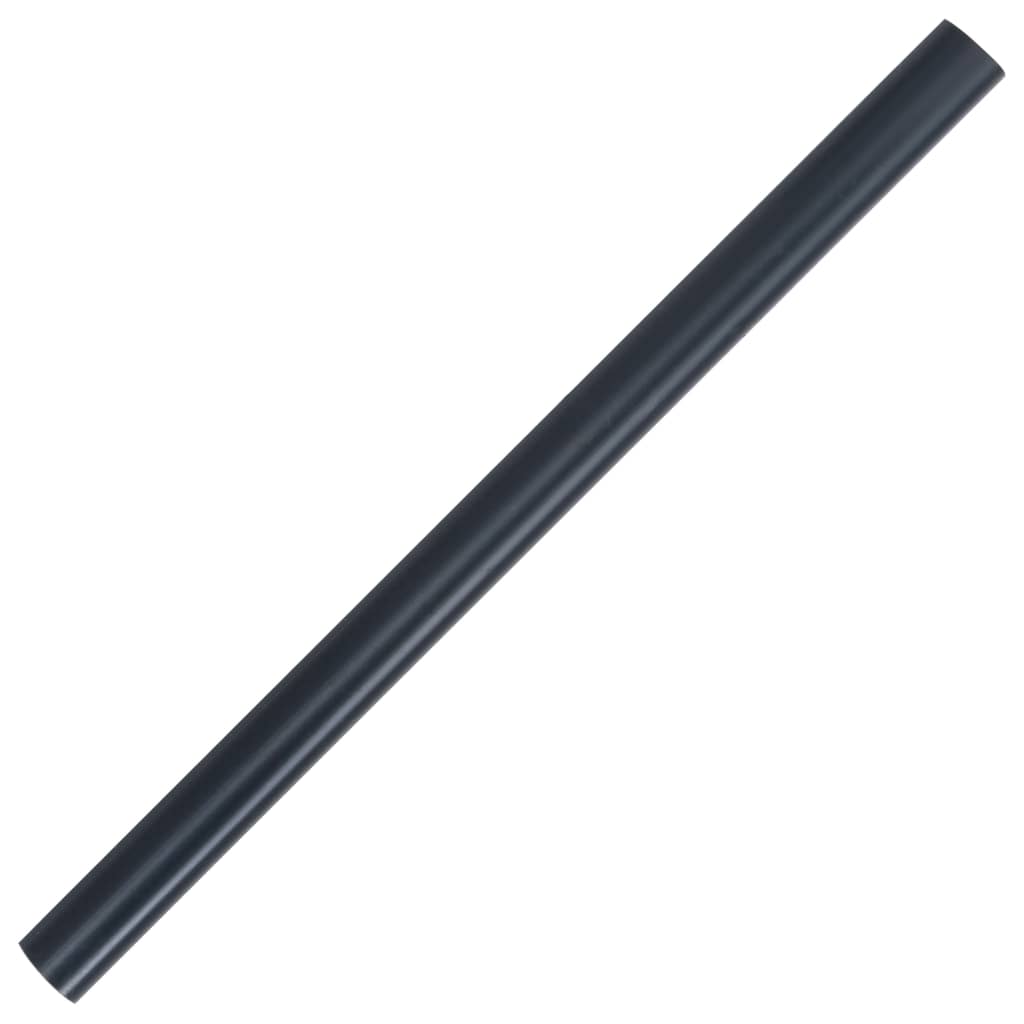 Tuinscherm 35x0,19 m PVC mat donkergrijs 35 x 0.19 m Donkergrijs