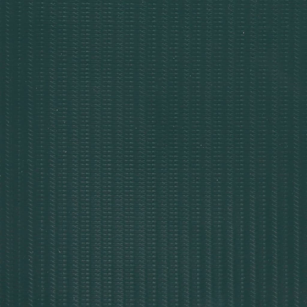 Tuinschermen 4 st 35x0,19 m PVC matgroen 140 x 0.19 m matte green