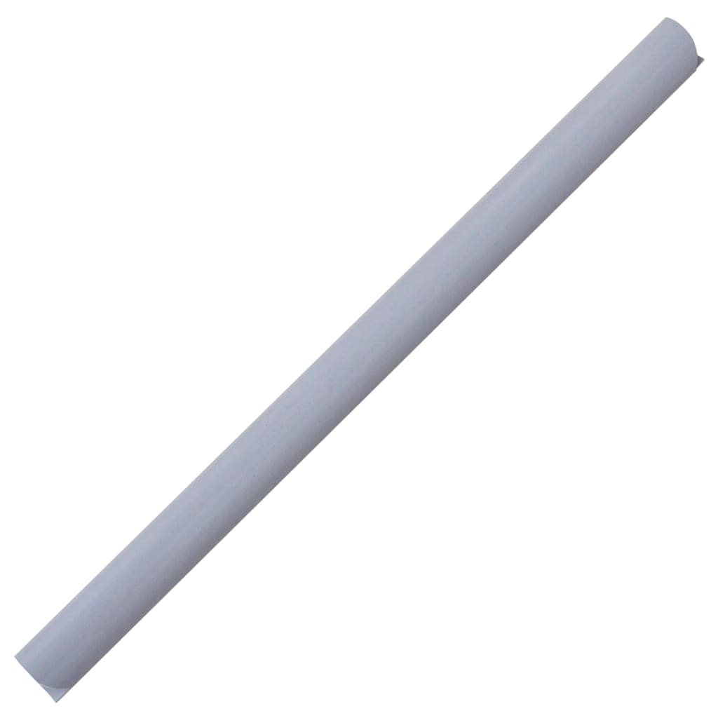 Tuinscherm 35x0,19 m PVC mat lichtgrijs 35 x 0.19 m matte light grey