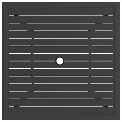 Tuintafel 8,5X8,5X72 Cm Staal 81.5 x 81.5 x 72 cm Antraciet