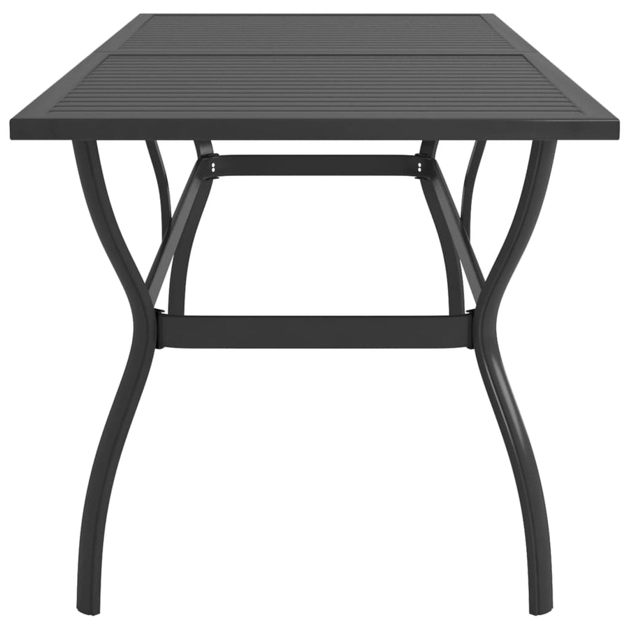 Tuintafel Staal 190 x 80 x 72 cm