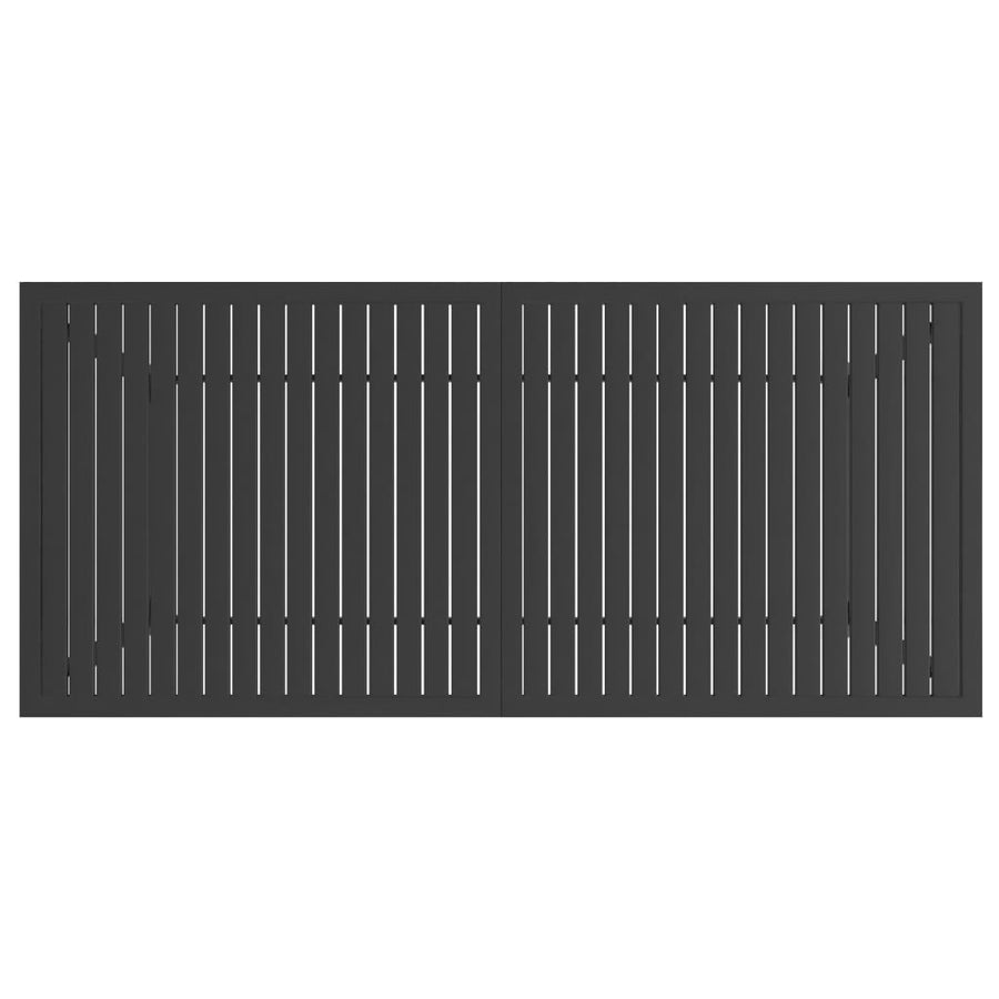 Tuintafel Staal 190 x 80 x 72 cm