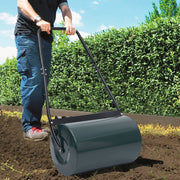 Lawn Roller 50 L 63 cm green and black