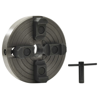 Houtklauwplaat 4 Bekken M33 Verbinding 150X63 Mm Staal Zwart
