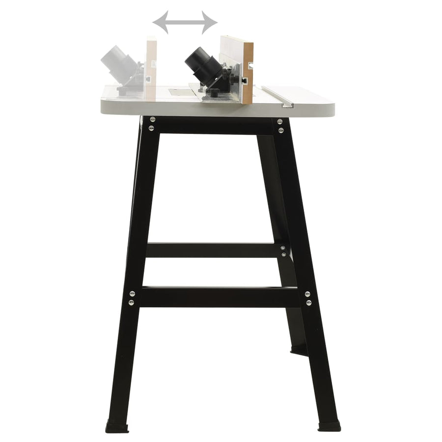 Freestafel 81X61X88 Cm Staal En Mdf
