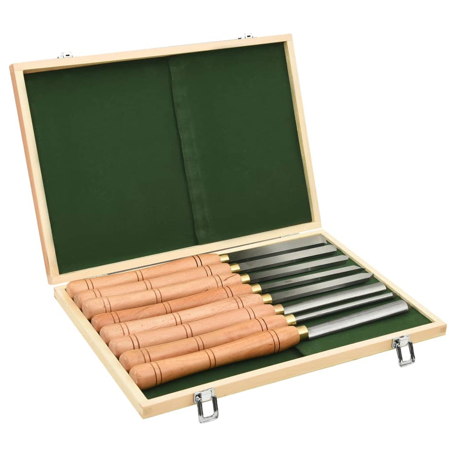 8-Delige Draaigereedschapsset Hss