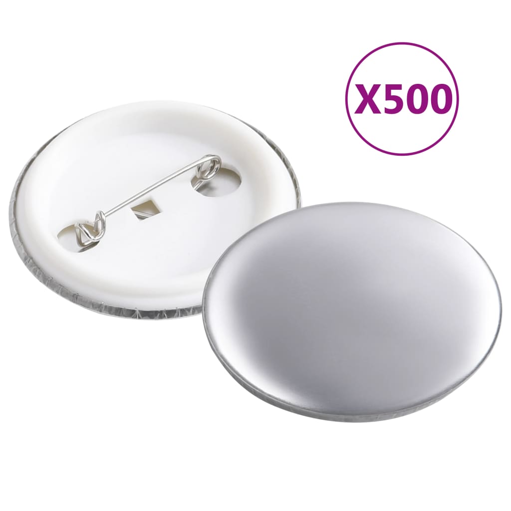 Buttonmachine Met 500 St Buttononderdelen 37 mm Met buttononderdeel