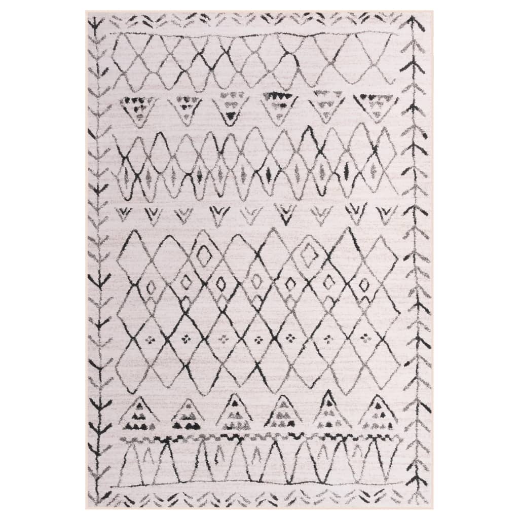 Vloerkleed Met Print Stof Meerkleurig 160 x 230 cm Patroon 3