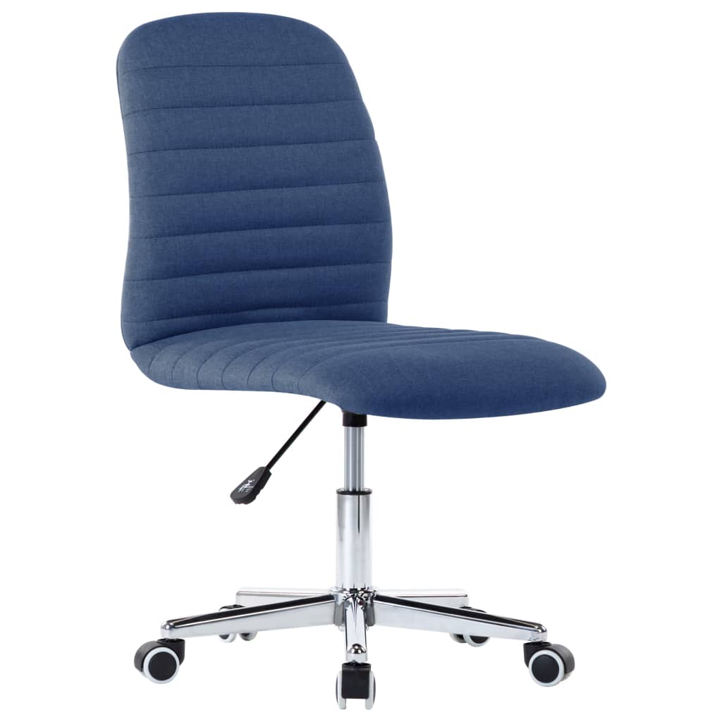 Eetkamerstoelen Stof 4 Blauw