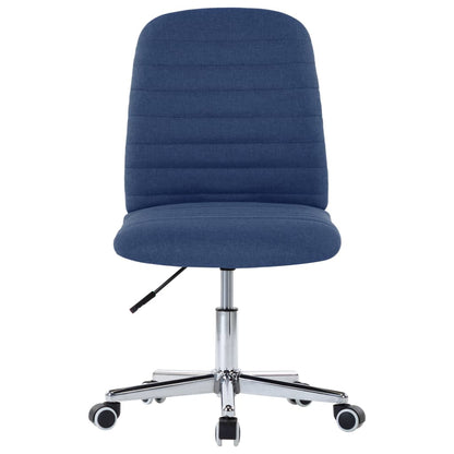 Eetkamerstoelen Stof 4 Blauw