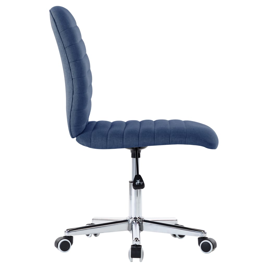 Eetkamerstoelen Stof 4 Blauw