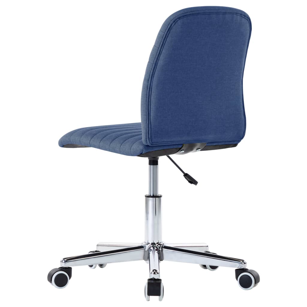 Eetkamerstoelen Stof 4 Blauw