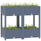 Raised Planter 80x40x71 cm polypropylene