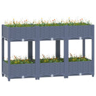 Raised planter 120x40x71 cm polypropylene