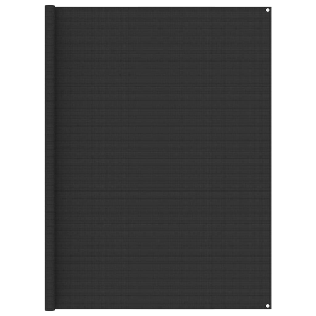 Tenttapijt 250x250 cm HDPE antracietkleurig 250 x 250 cm