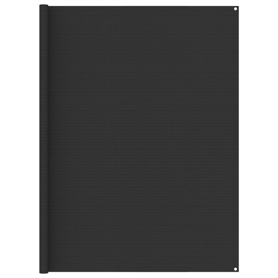 Tenttapijt 250x250 cm HDPE antracietkleurig 250 x 250 cm