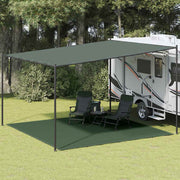 Tenttapijt 400x400 cm donkergroen HDPE