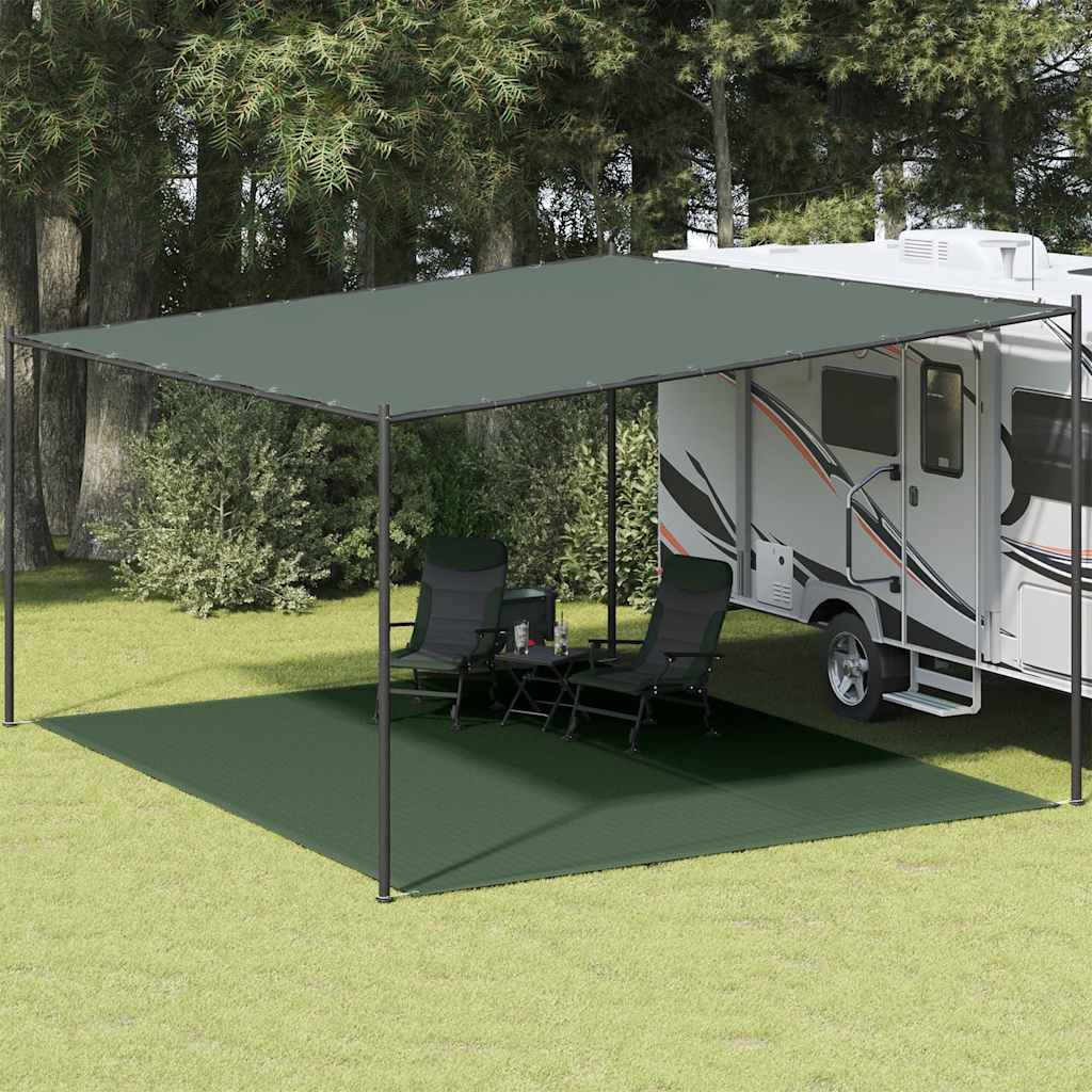 Tenttapijt Hdpe Donkergroen 400 x 500 cm