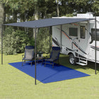 Tent Carpet HDPE Blue 200 x 400 cm