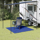HDPE Tent Carpet Blue 250 x 250 cm