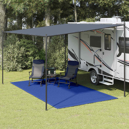 Tenttapijt 250x400 cm blauw