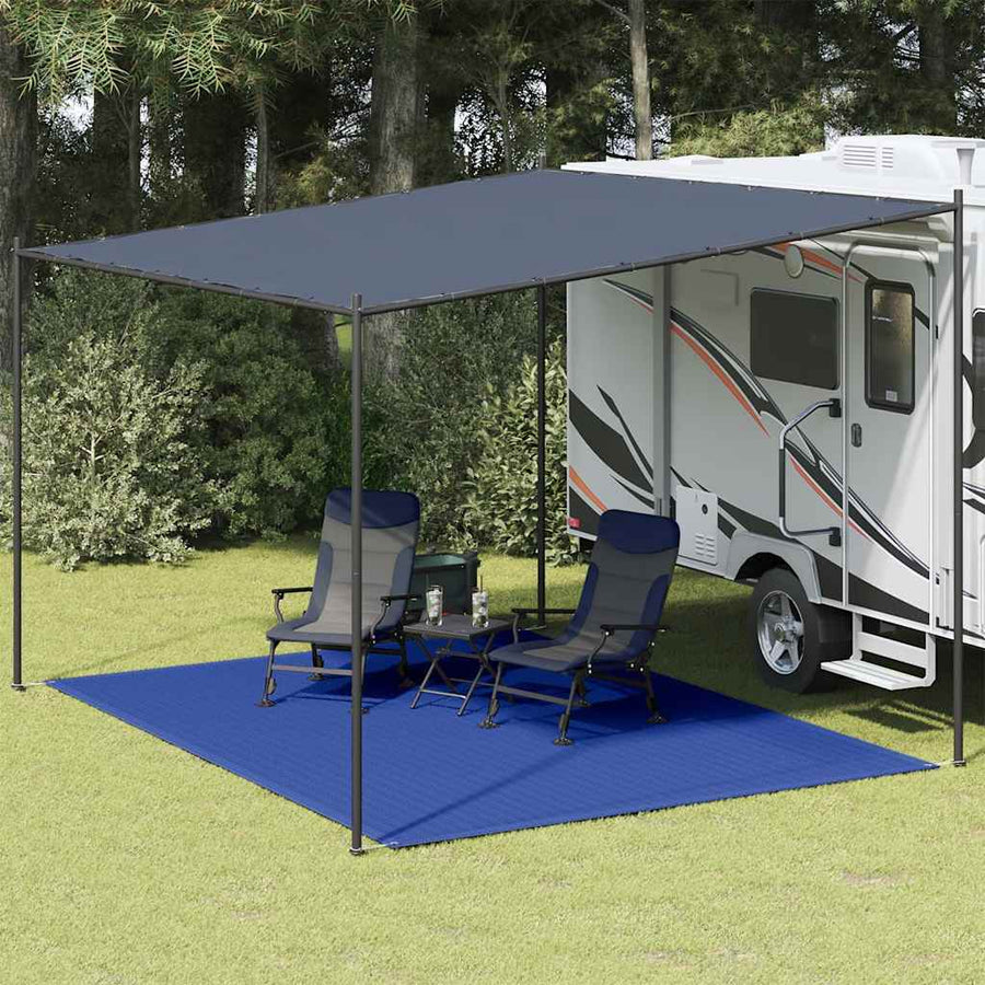 Tenttapijt Hdpe Blauw 300 x 400 cm