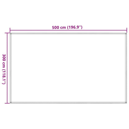 Tenttapijt Hdpe Blauw 300 x 500 cm