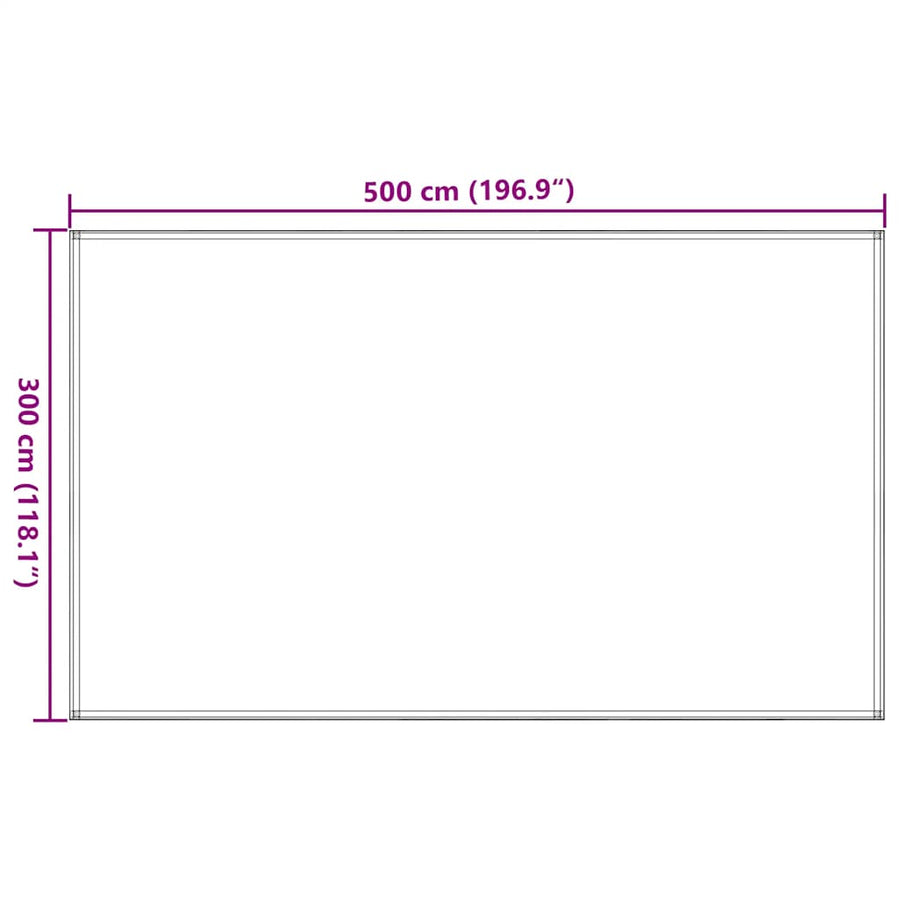 Tenttapijt Hdpe Blauw 300 x 500 cm