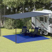 Tenttapijt HDPE 400x400 cm blauw