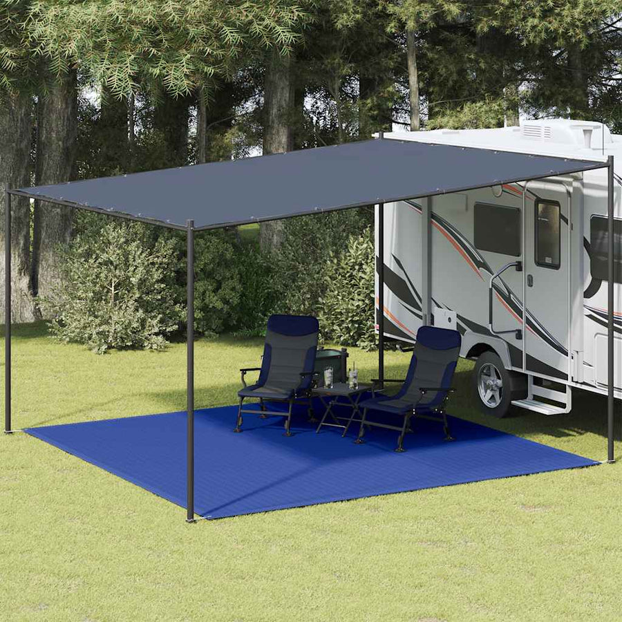 Tenttapijt Hdpe Blauw 400 x 400 cm