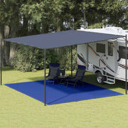 Tenttapijt HDPE 400 x 500 cm blauw