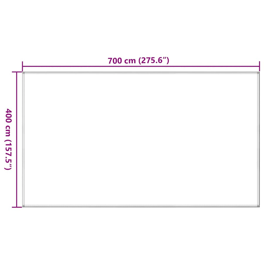 Tenttapijt Hdpe 400 x 700 cm