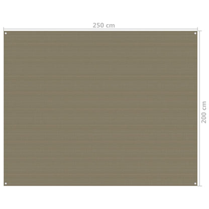 Tenttapijt 250X200 Cm Taupe 250 x 200 cm