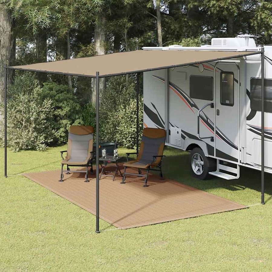 Tenttapijt Taupe 250 x 450 cm
