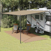 Tenttapijt 250 x 550 cm taupe