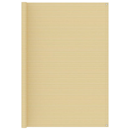 Tenttapijt 250x200 cm HDPE beige
