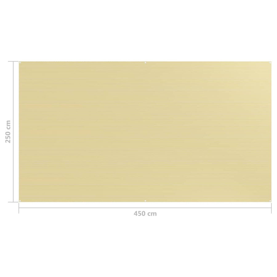 Tenttapijt Beige 250 x 450 cm