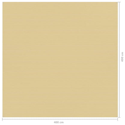 Tenttapijt Beige 400 x 400 cm
