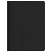 Tenttapijt 250x450 cm zwart HDPE