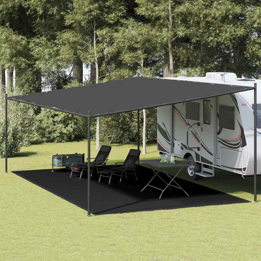 Tenttapijt Hdpe Zwart 400 x 700 cm