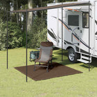 Tent Carpet Brown 250 x 250 cm